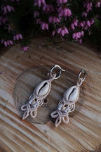 Boucles d'oreilles en macramé PRECIOSA