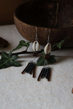 Boucles d'oreilles cascade en perles Tchèque - TRIBU