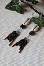 Boucles d'oreilles cascade en perles Tchèque - TRIBU