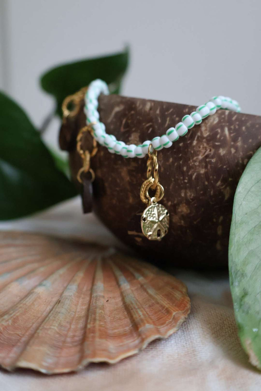 Bracelet de cheville doré - TRESOR