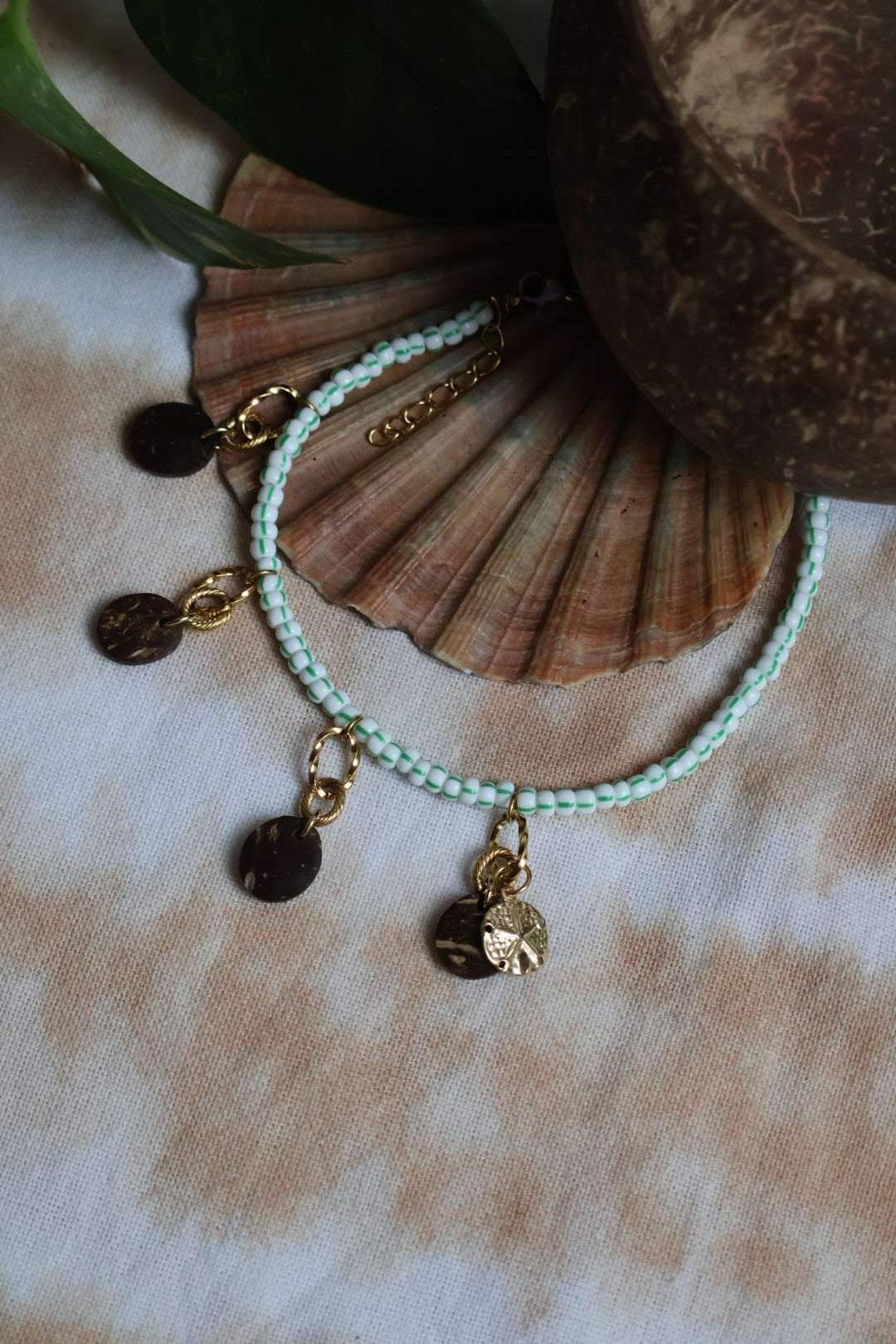 Bracelet de cheville doré - TRESOR