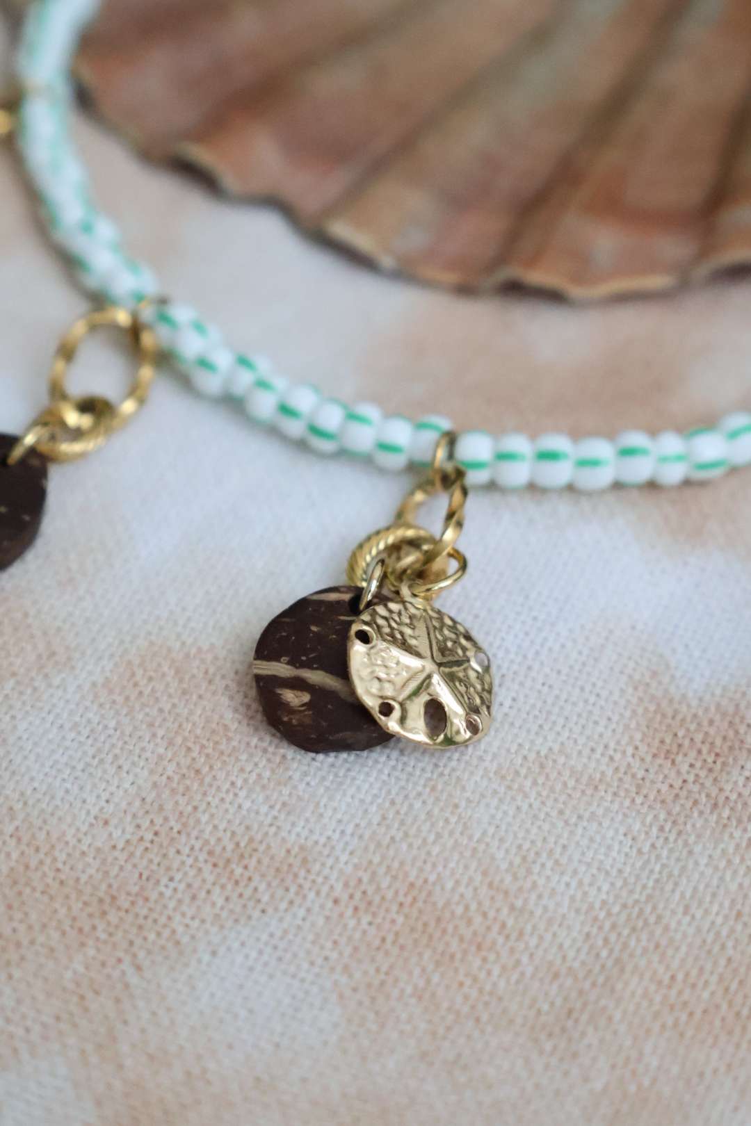 Bracelet de cheville doré - TRESOR