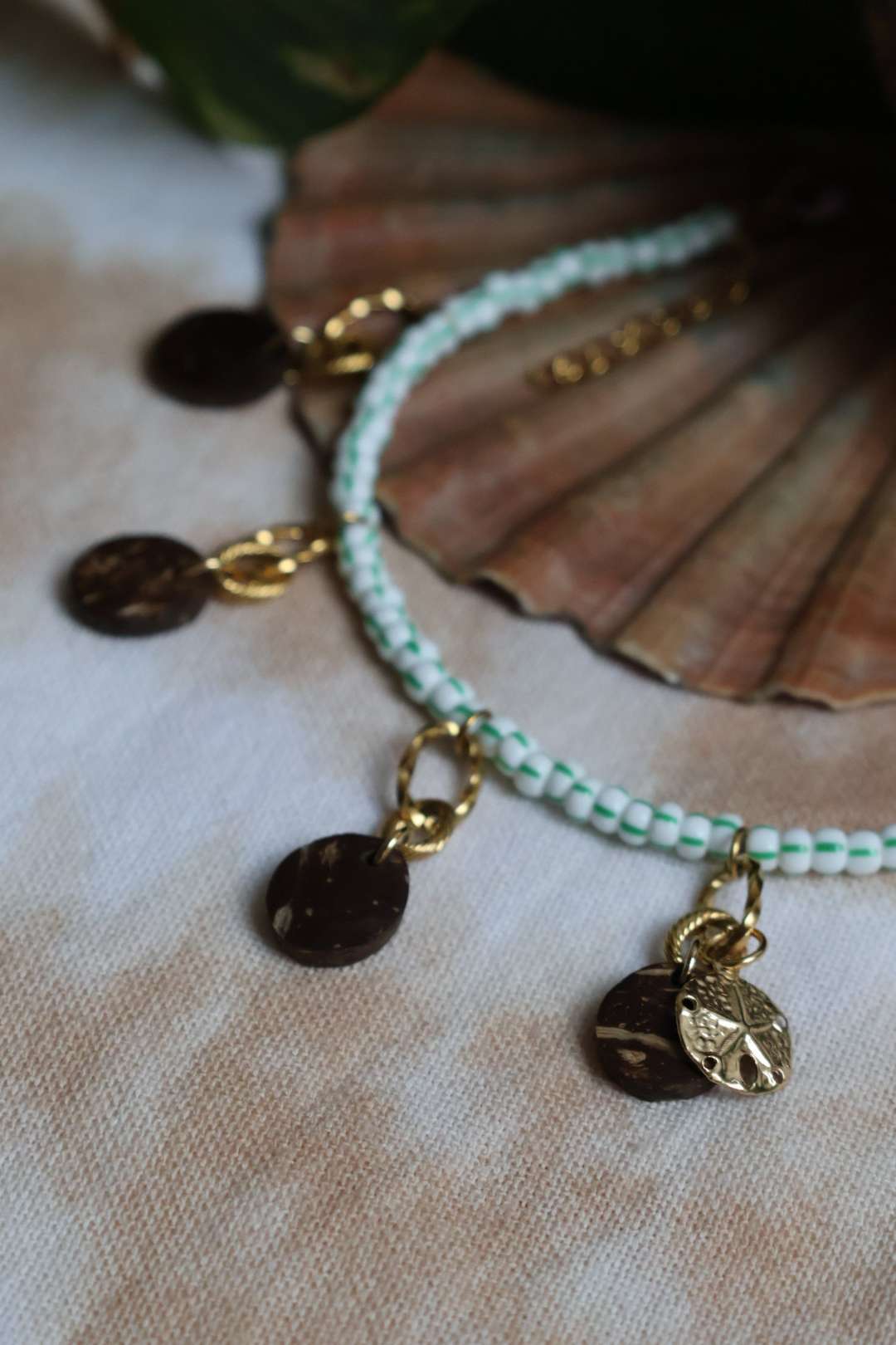 Bracelet de cheville doré - TRESOR