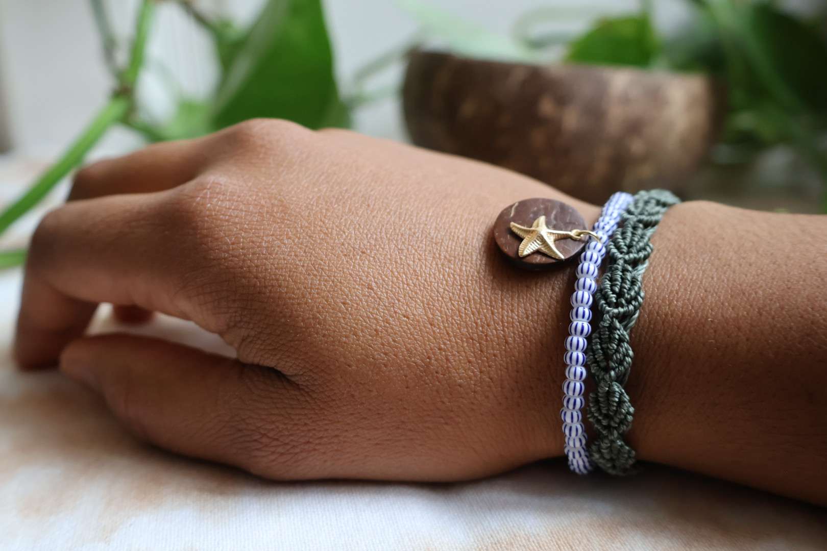 Bracelet de perles - MARINIERE