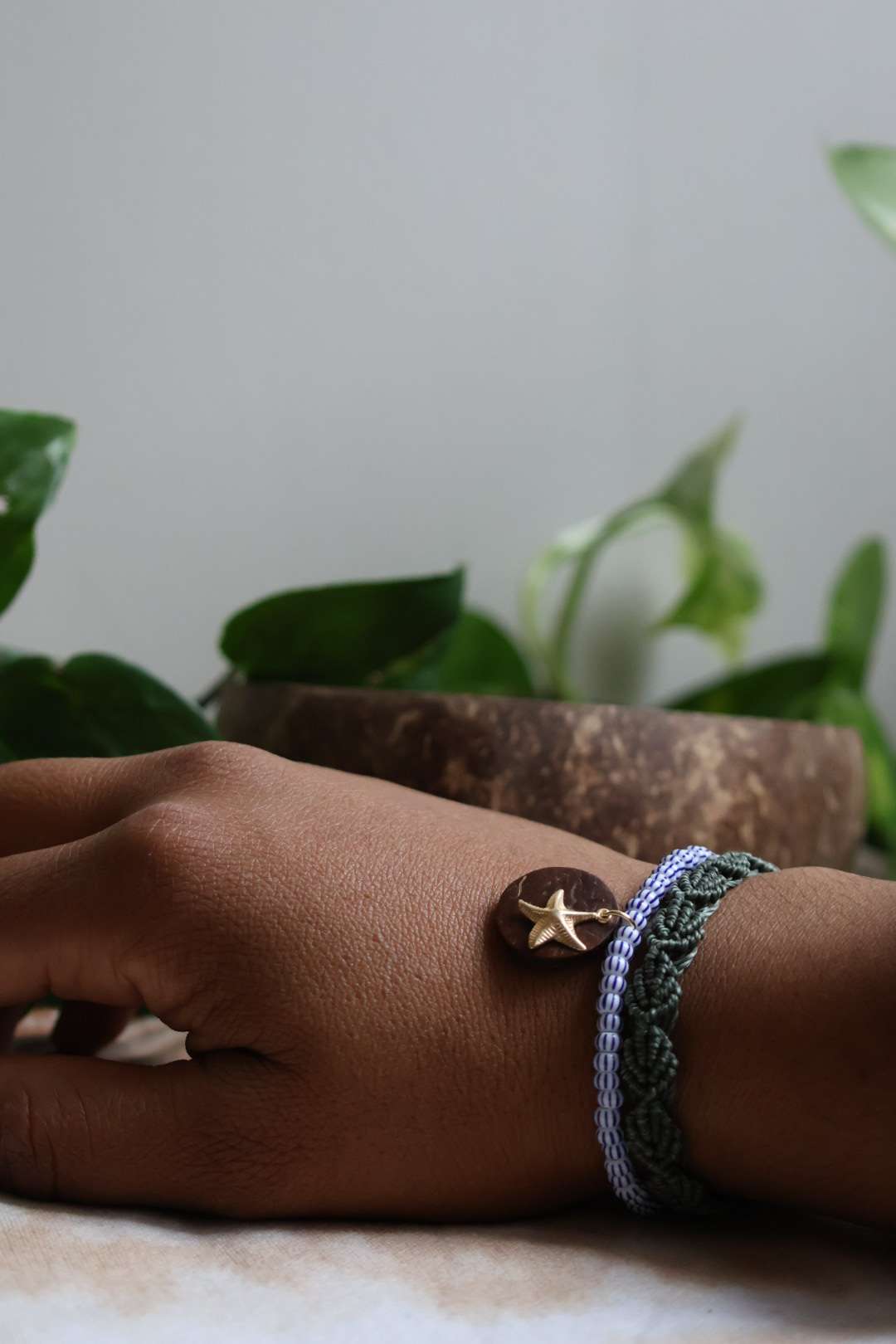 Bracelet de perles - MARINIERE