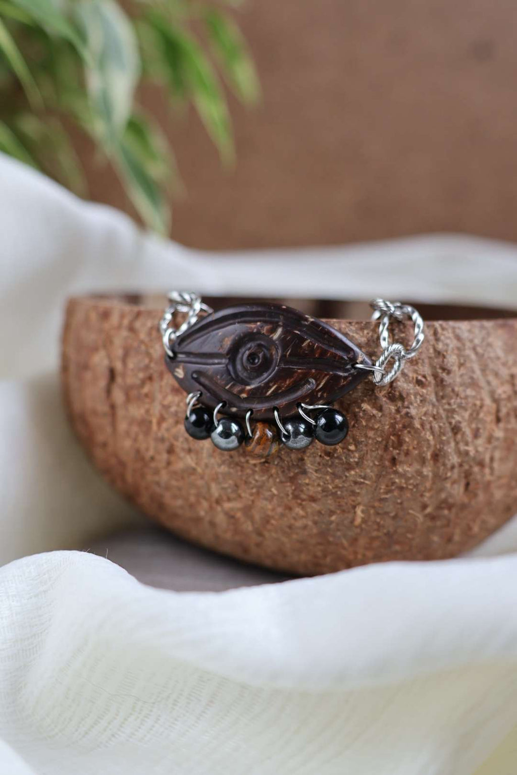 Bracelets argenté oeil - TALISMAN