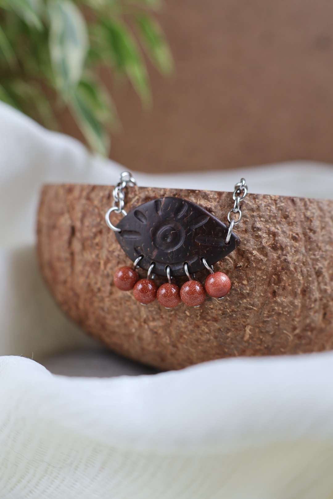 Bracelets argenté oeil - TALISMAN