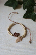 Bracelets ajustables en bois de Hêtre - MAPUCHE