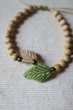 Bracelets ajustables en bois de Hêtre - MAPUCHE