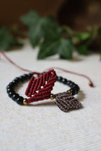 Bracelets ajustables en bois de Hêtre - MAPUCHE