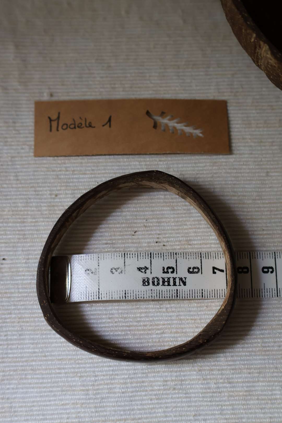 Bracelet jonc noix de coco - BOISDECOCO