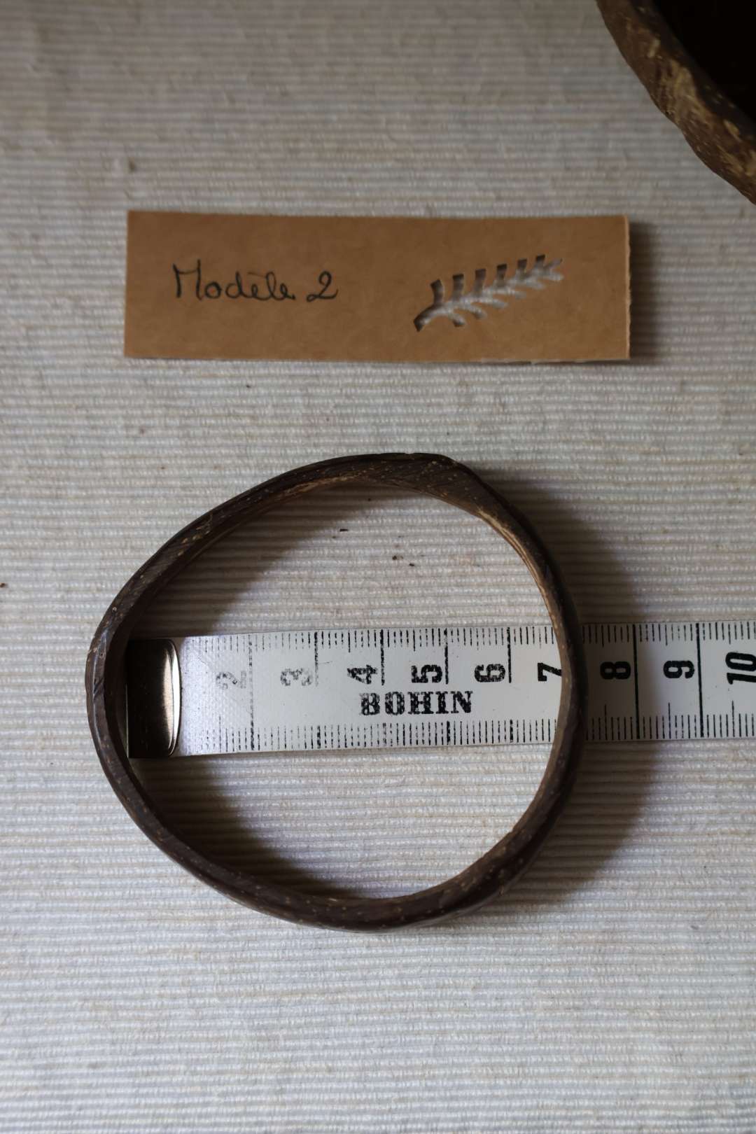 Bracelet jonc noix de coco - BOISDECOCO