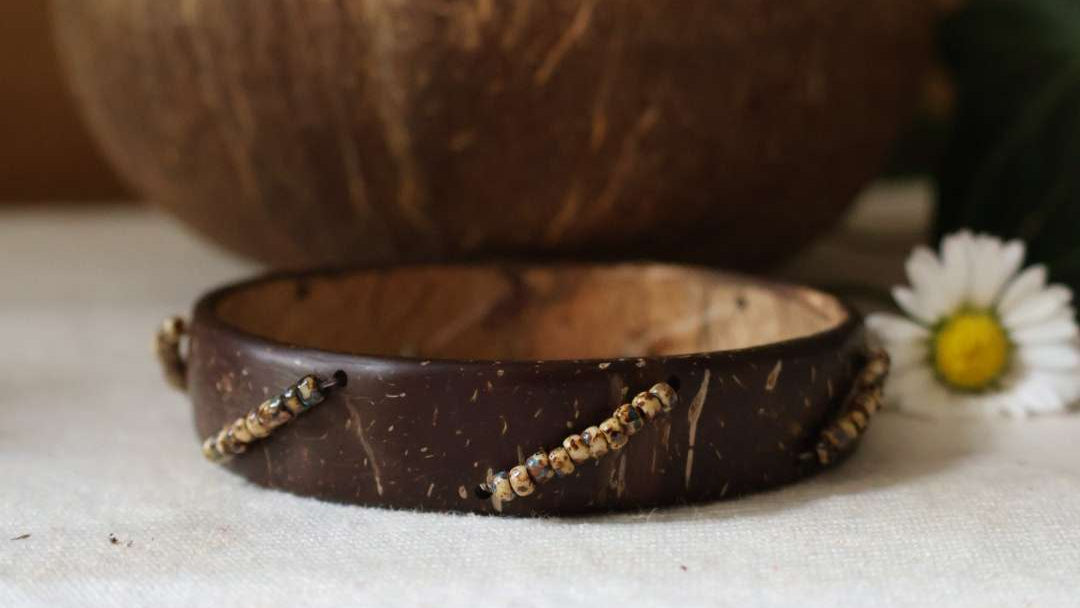 Bracelets en noix de coco - BOISDECOCO