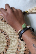 Bracelets ajustables en bois de Hêtre - MAPUCHE