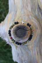 Bracelets pierres naturelles unakite