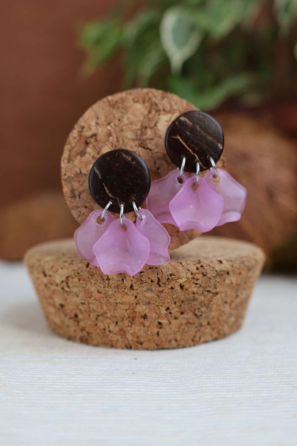 Boucles d'oreilles - PAVOT