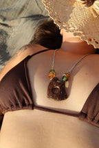 Collier long chaîne argentée - BALI