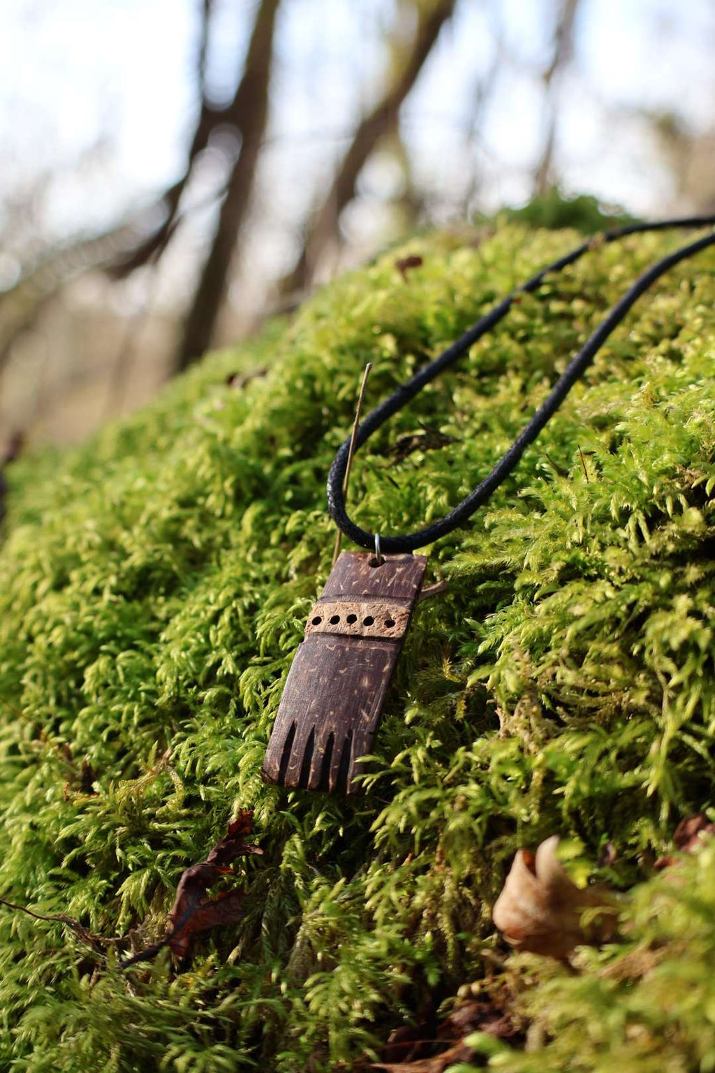 Collier mixte en noix de coco - TOTEM