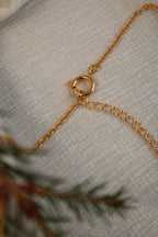 Collier pendentifs en noix de coco et malachite - NOBLE