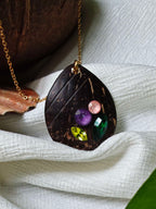 Collier long doré - BOUQUET