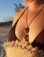 Collier long chaîne doré - JAKARTA