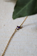 Collier chaîne et pendentifs en noix de coco - RITUEL