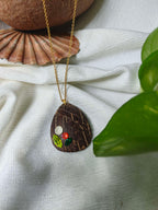 Collier long doré - BOUQUET