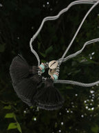 Collier chaîne en acier inoxydable - BOHO