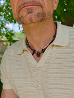 Collier mixte PRIMAL "Énergie terrestre"