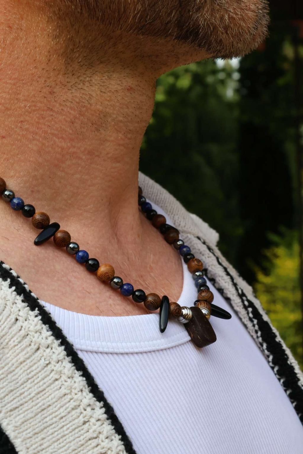 Collier mixte PRIMAL "Force mystique"