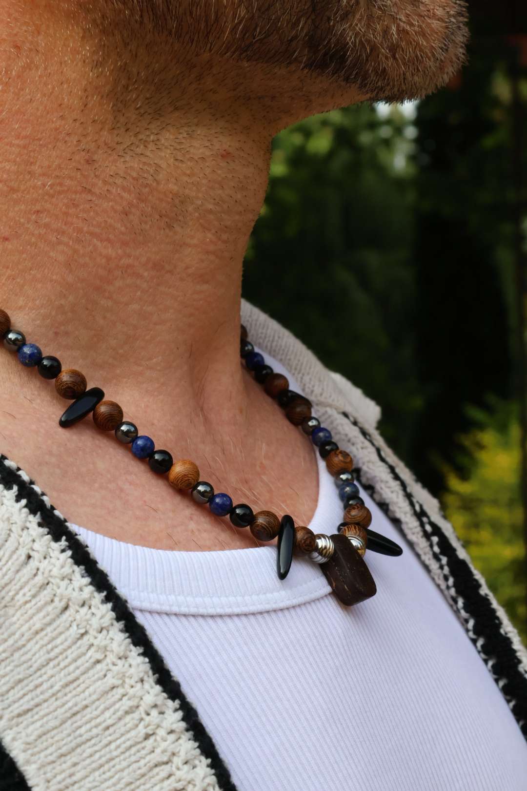 Collier mixte PRIMAL "Force mystique"