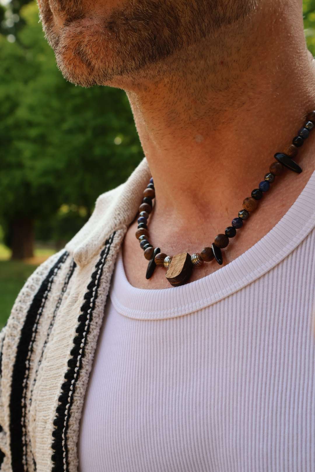 Collier mixte PRIMAL "Force mystique"