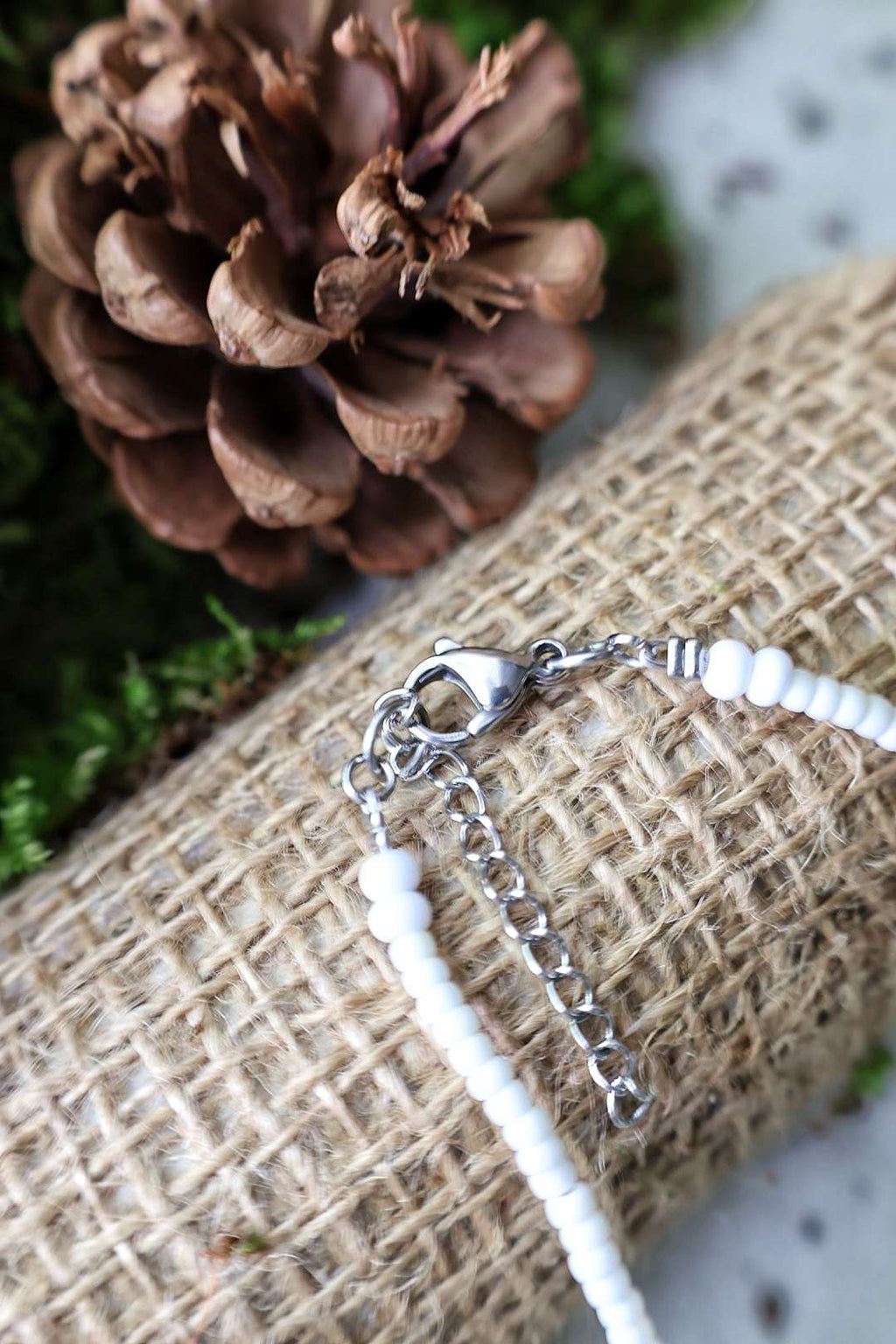 Collier mixte PRIMAL "Sérénité tropicale"