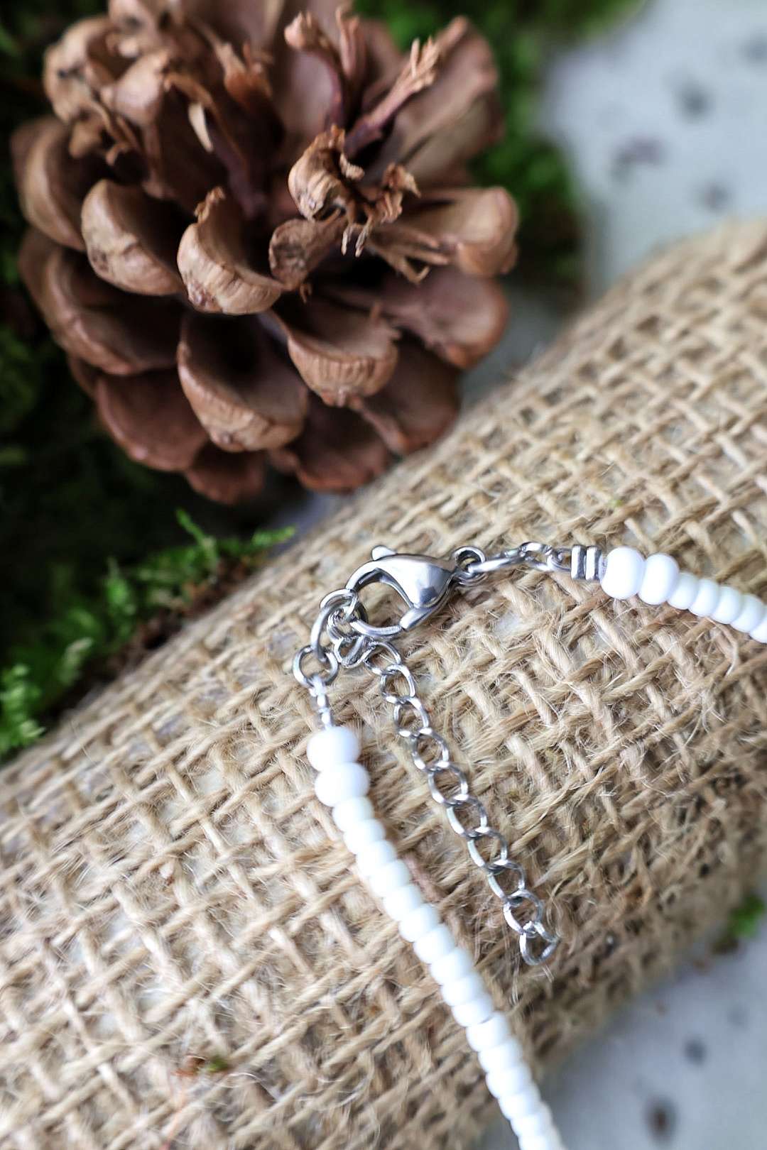 Collier mixte PRIMAL "Sérénité tropicale"