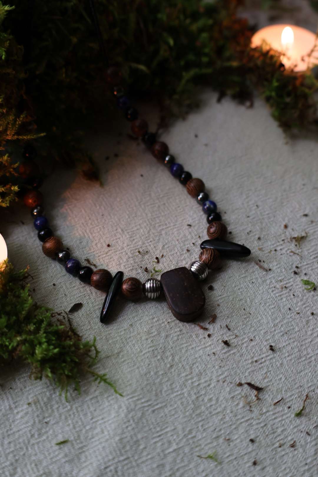 Collier mixte PRIMAL "Force mystique"