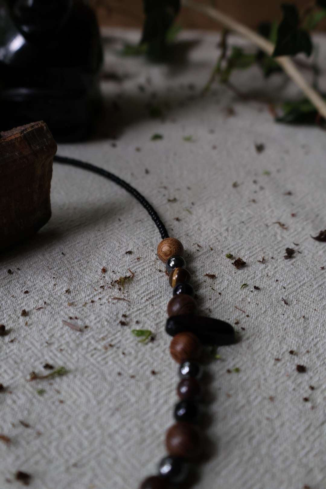 Collier mixte PRIMAL "Énergie terrestre"