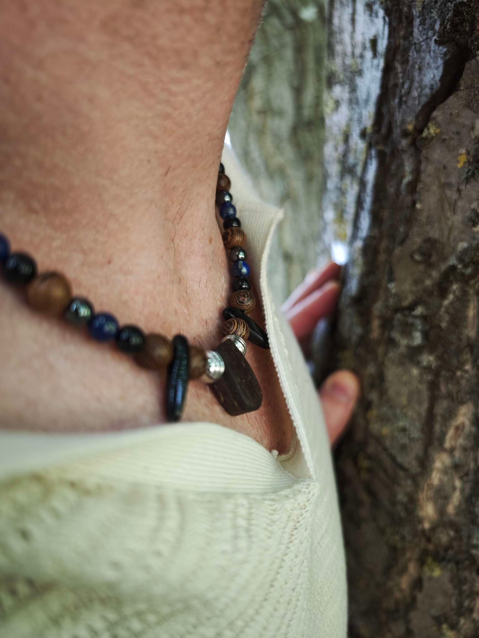 Collier mixte PRIMAL "Force mystique"