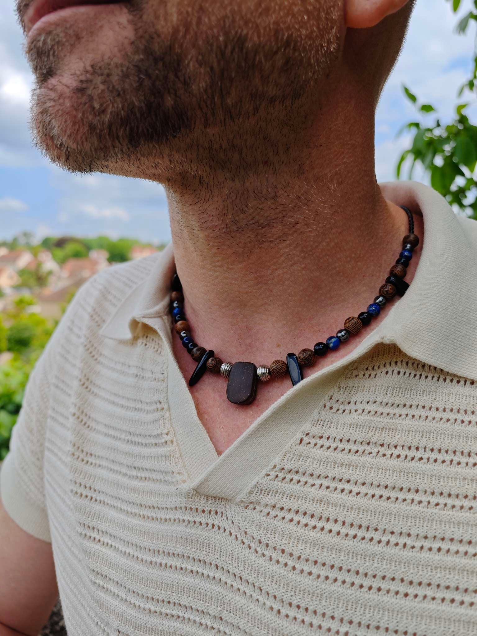 Collier mixte PRIMAL "Force mystique"