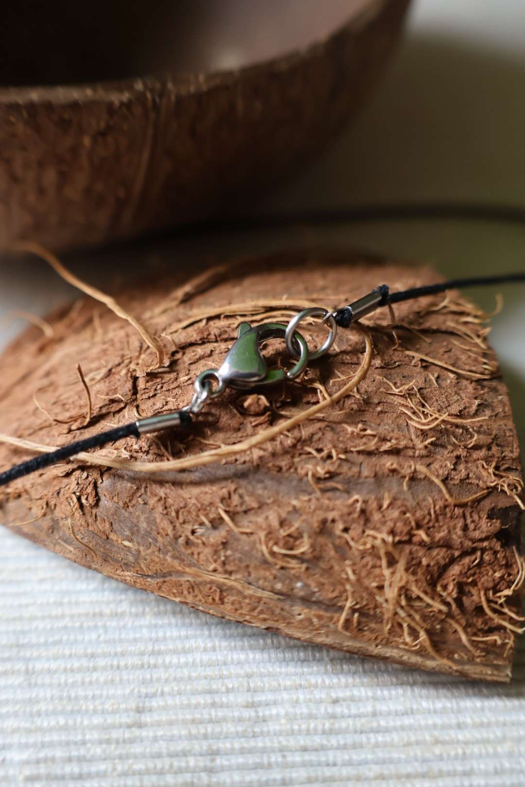 Collier mixte graine savonette SAPINDUS