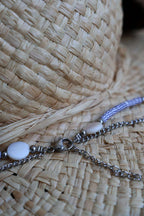 Collier 2 en 1 nacre et perles en verre - PRECIOSA