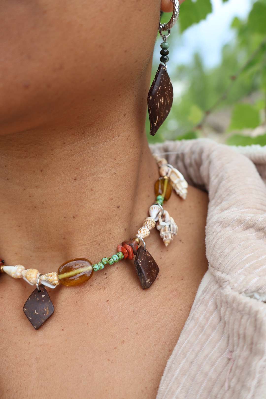 Collier PRIMITIV' "L'esprit sauvage et élégant"