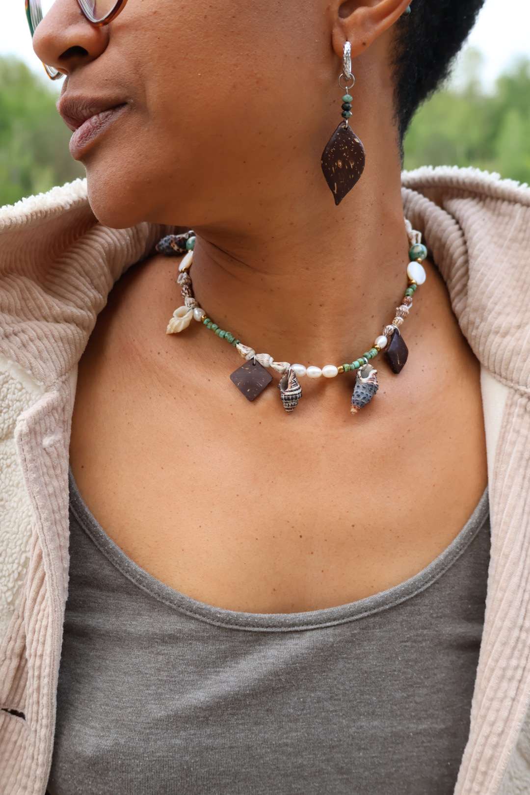 Collier PRIMITIV' "L'esprit sauvage et élégant"