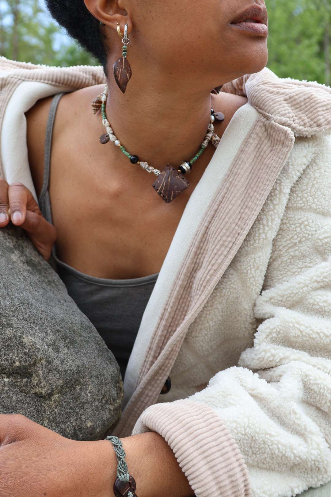 Collier PRIMITIV' "L'esprit sauvage et élégant"