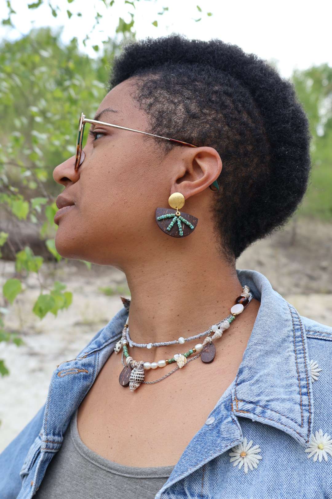 Collier PRIMITIV' "L'esprit sauvage et élégant"