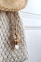 Suspensions décoratives en jute