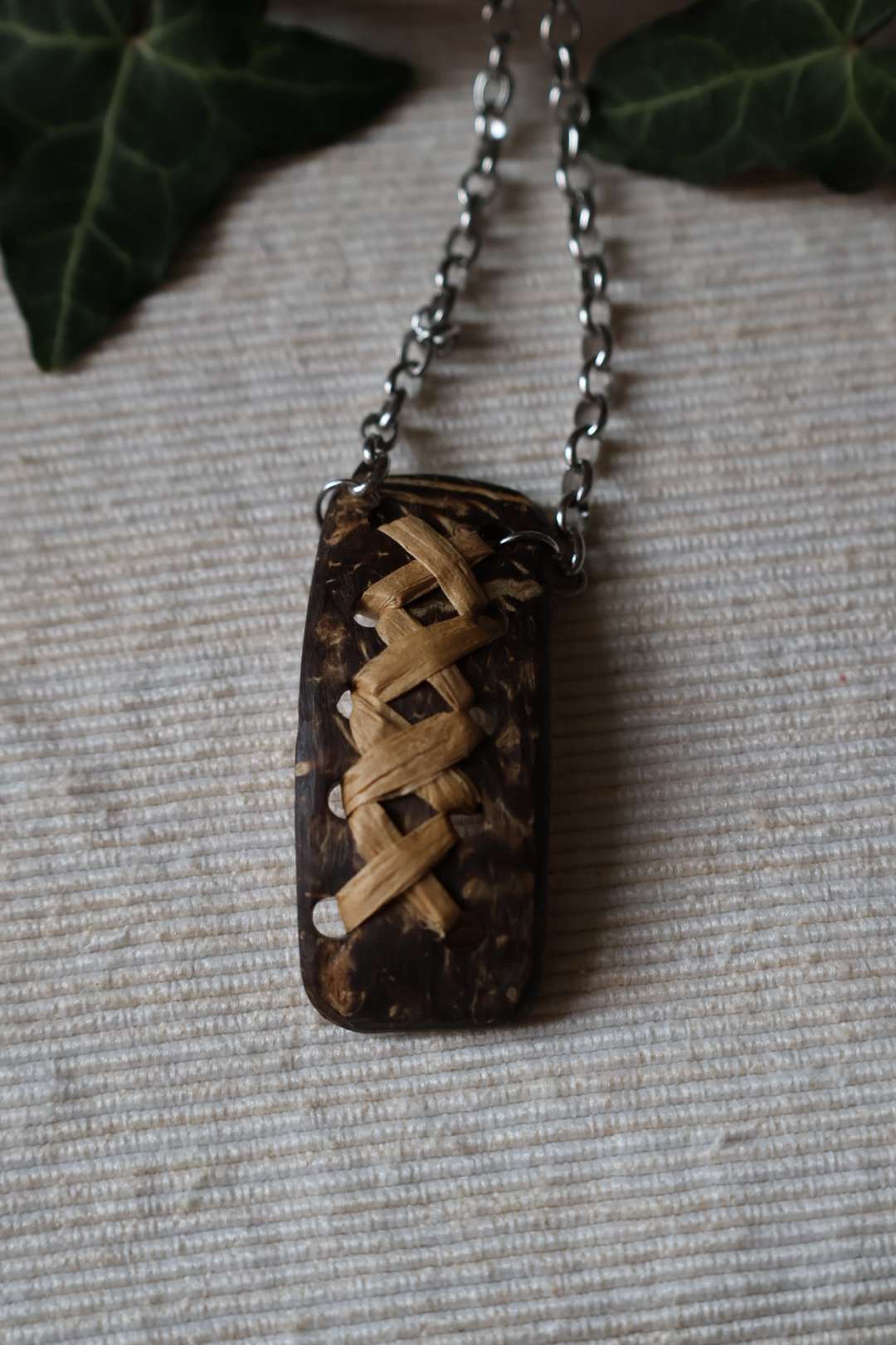Collier mixte en noix de coco - PALMAE