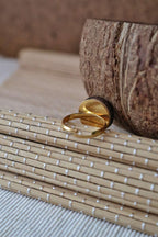 Bague doré COCO