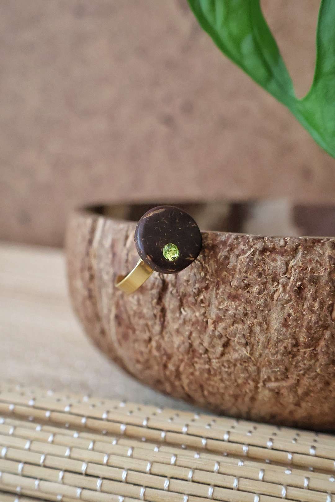 Bague doré AURA
