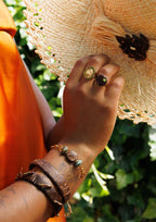 Bague doré AURA