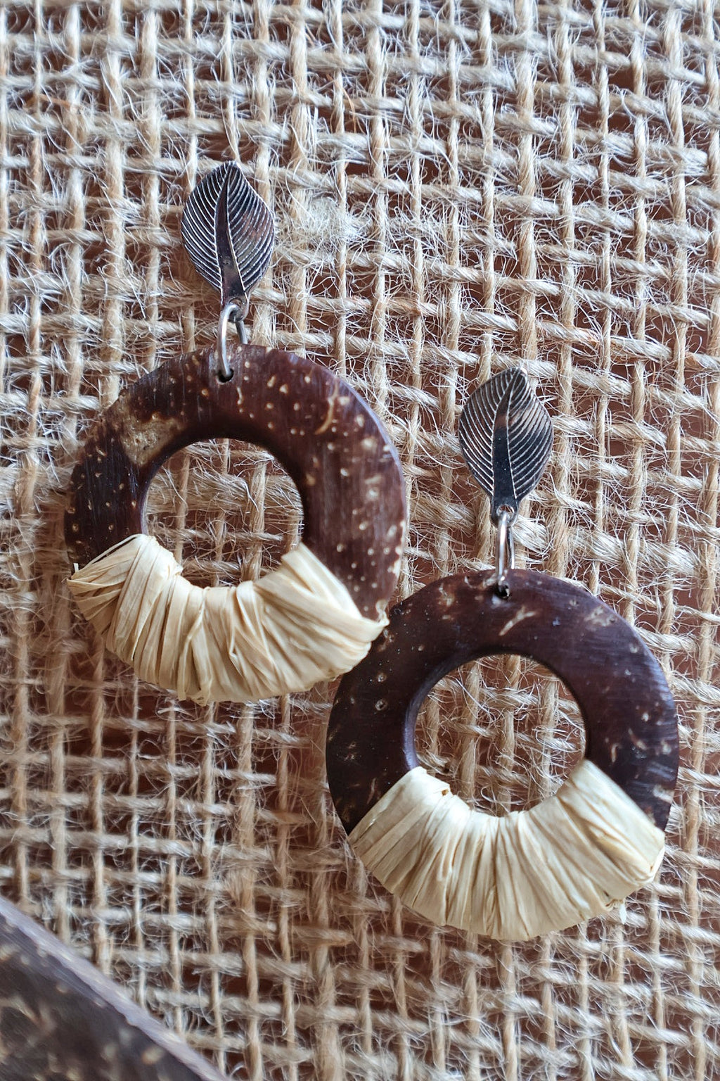 Boucles d'oreilles - RAPHIA